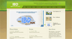 Desktop Screenshot of ibd.com.br